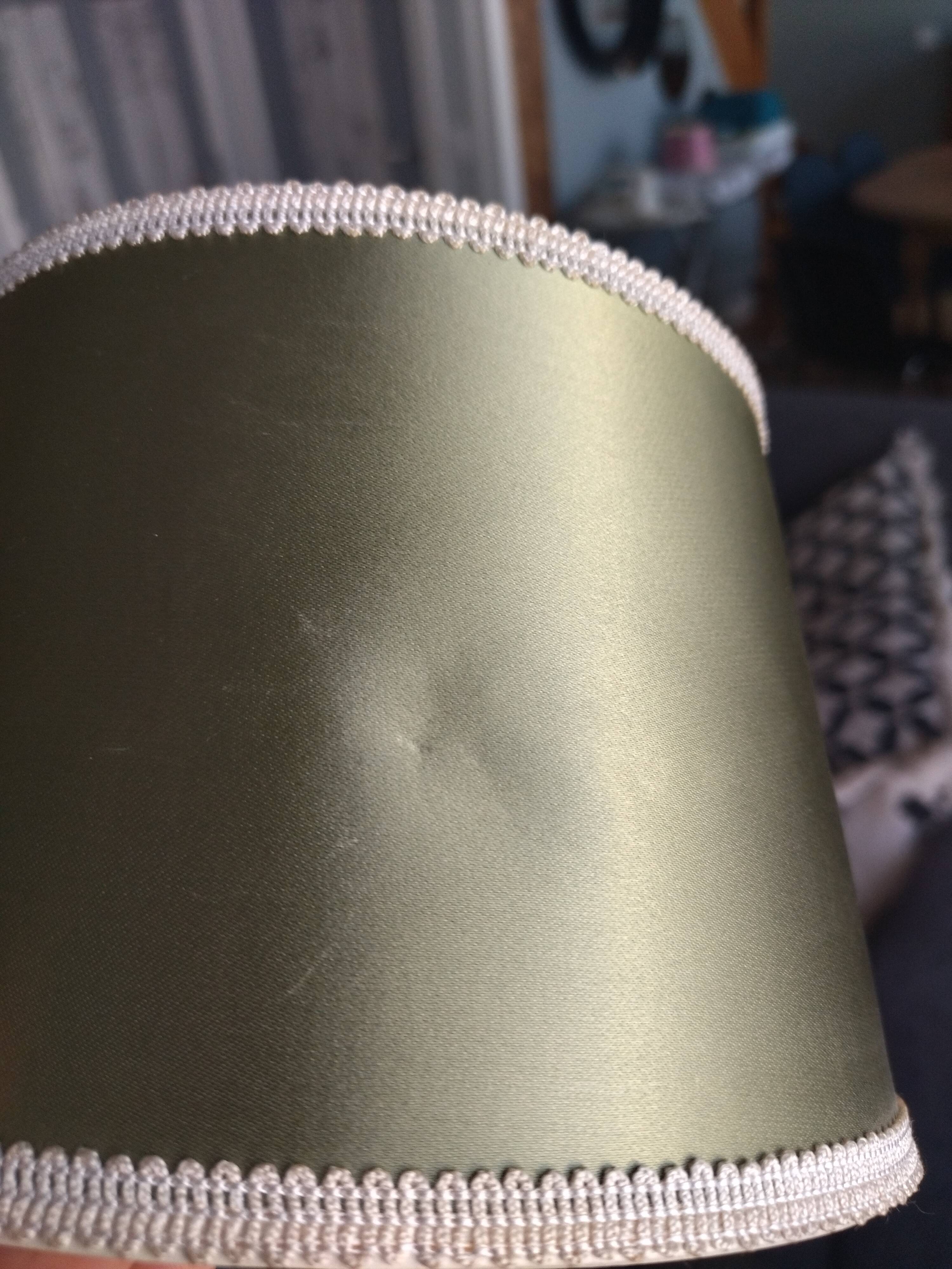 Pair of vintage bronze lamps