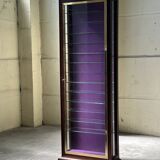 20th-Century “Pope Purple” Oak Display cabinet