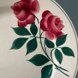 Set of 11 plates h.b.c. montereau, vernon model