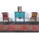 1970s Vintage Turkish Hand-Knotted Wool Cotton Pink Runner Rug