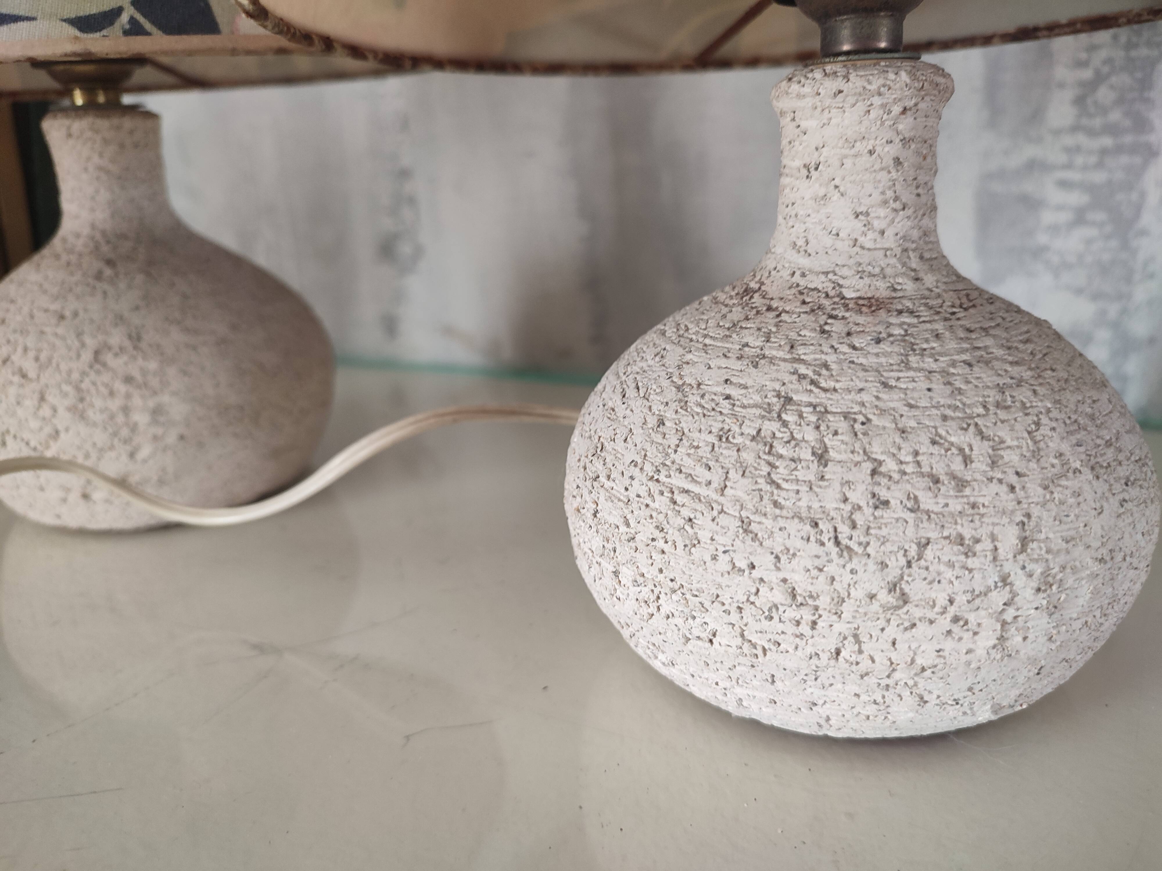 Two bedside lamps at the end of the 70s