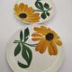 Vintage Gien dessert plates