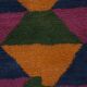 Vintage handmade Turkish rug 108x137 cm