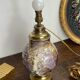 Ceramic and brass lamp