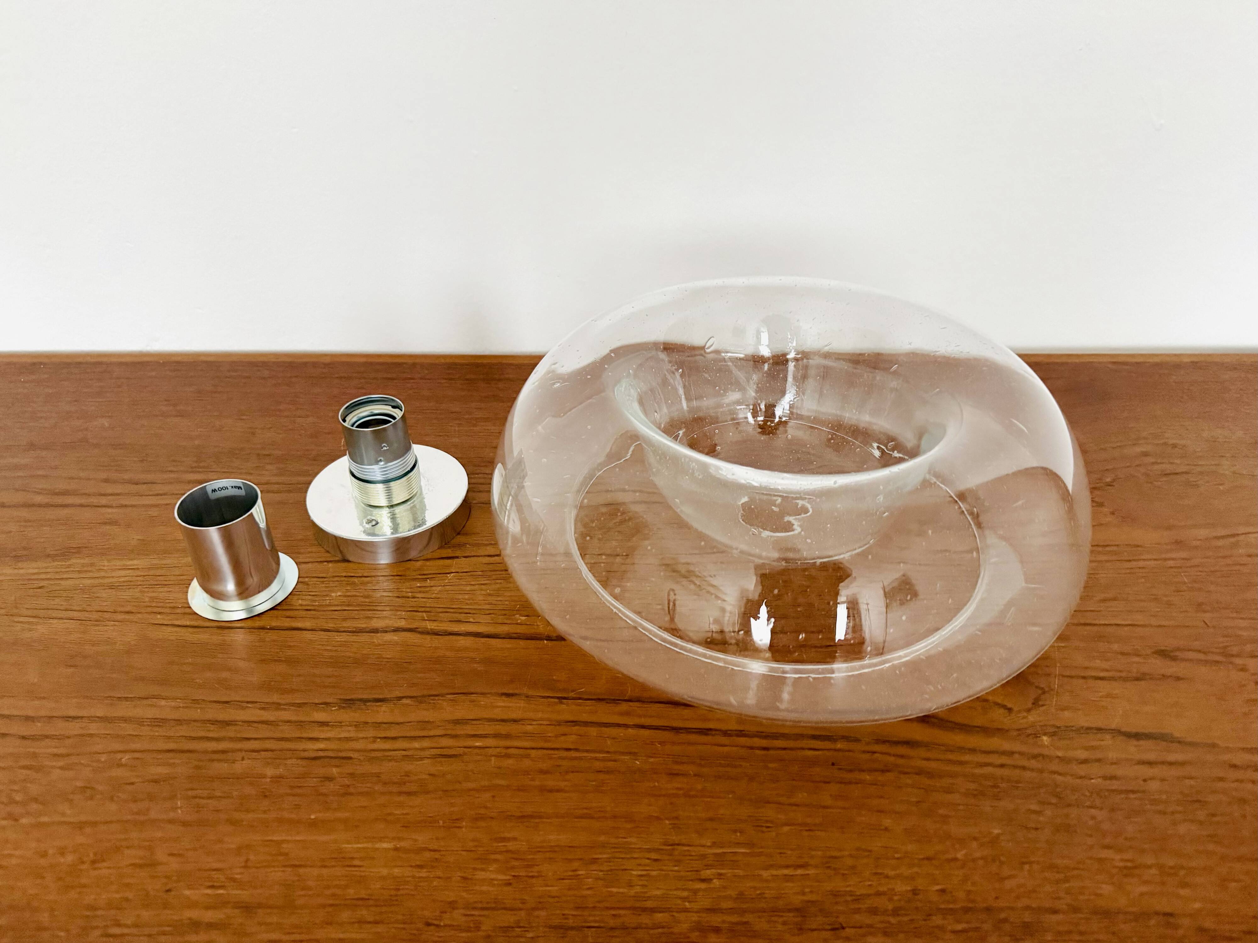 Donut Wall or Ceiling Lamp by J.T. Kalmar