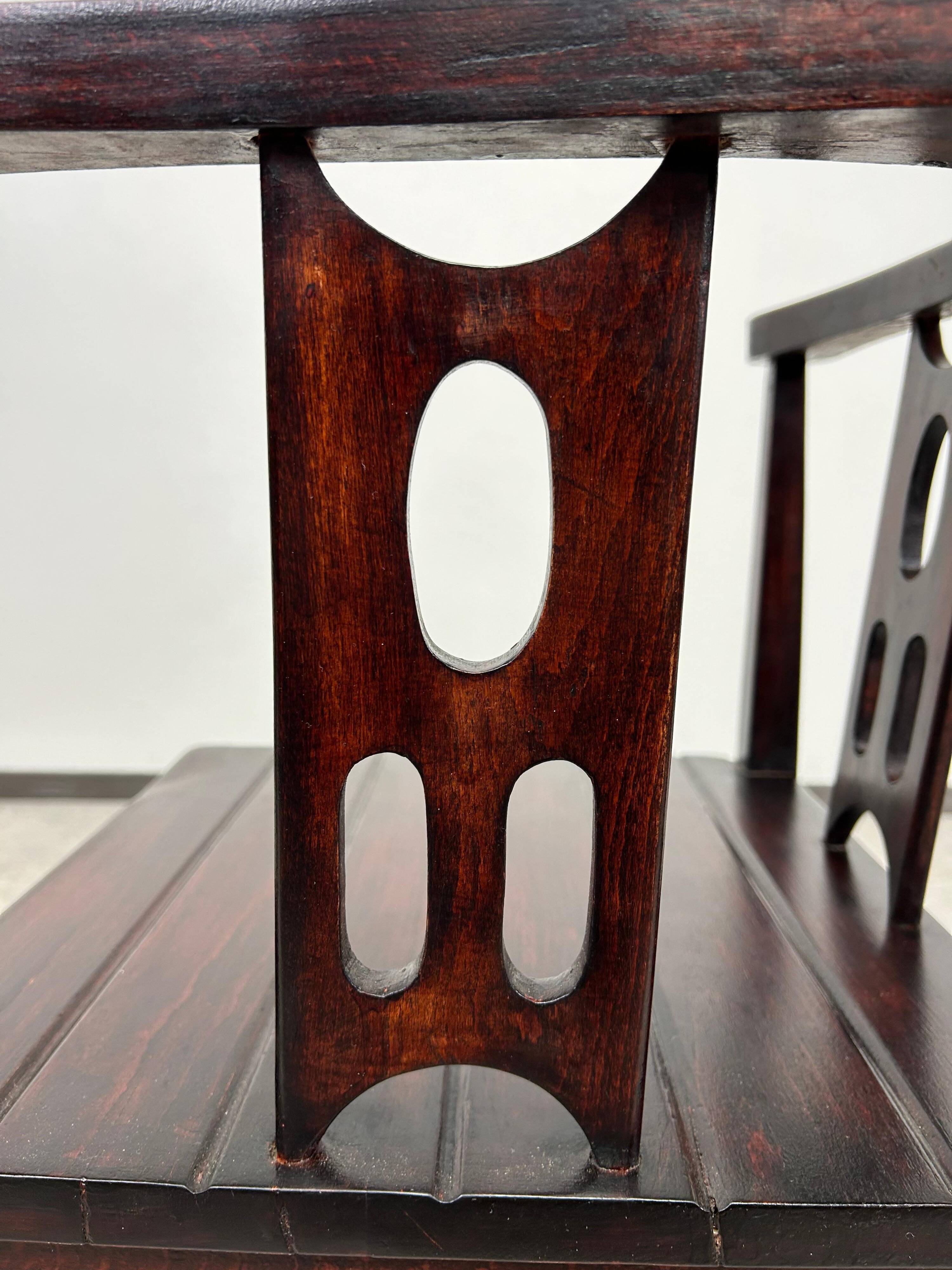Fauteuil d'angle Jugendstil attribué à Josef Hoffmann