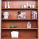 Danish design teak bookcase with adjustable shelves, 1960s