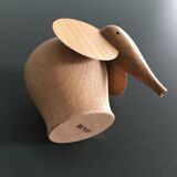 Scandinavian wooden elephant