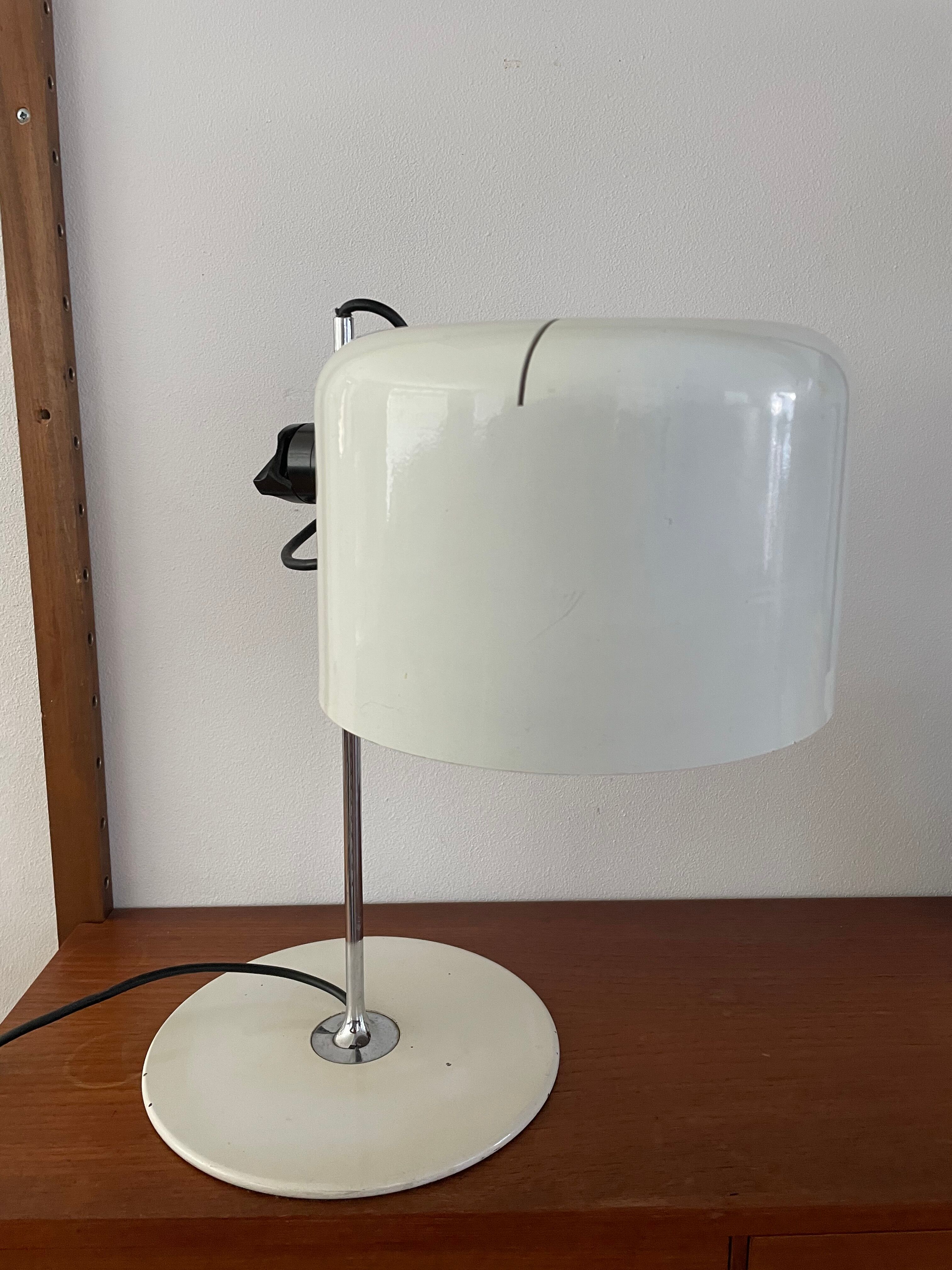 Joe Colombo, "Coupe"  Table Lamp by Oluce, 1960s