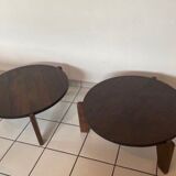 Jean Prouvé pedestal tables, Vitra edition