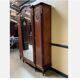 Antique Art Nouveau wardrobe, linen. - fire-gilded bronze
