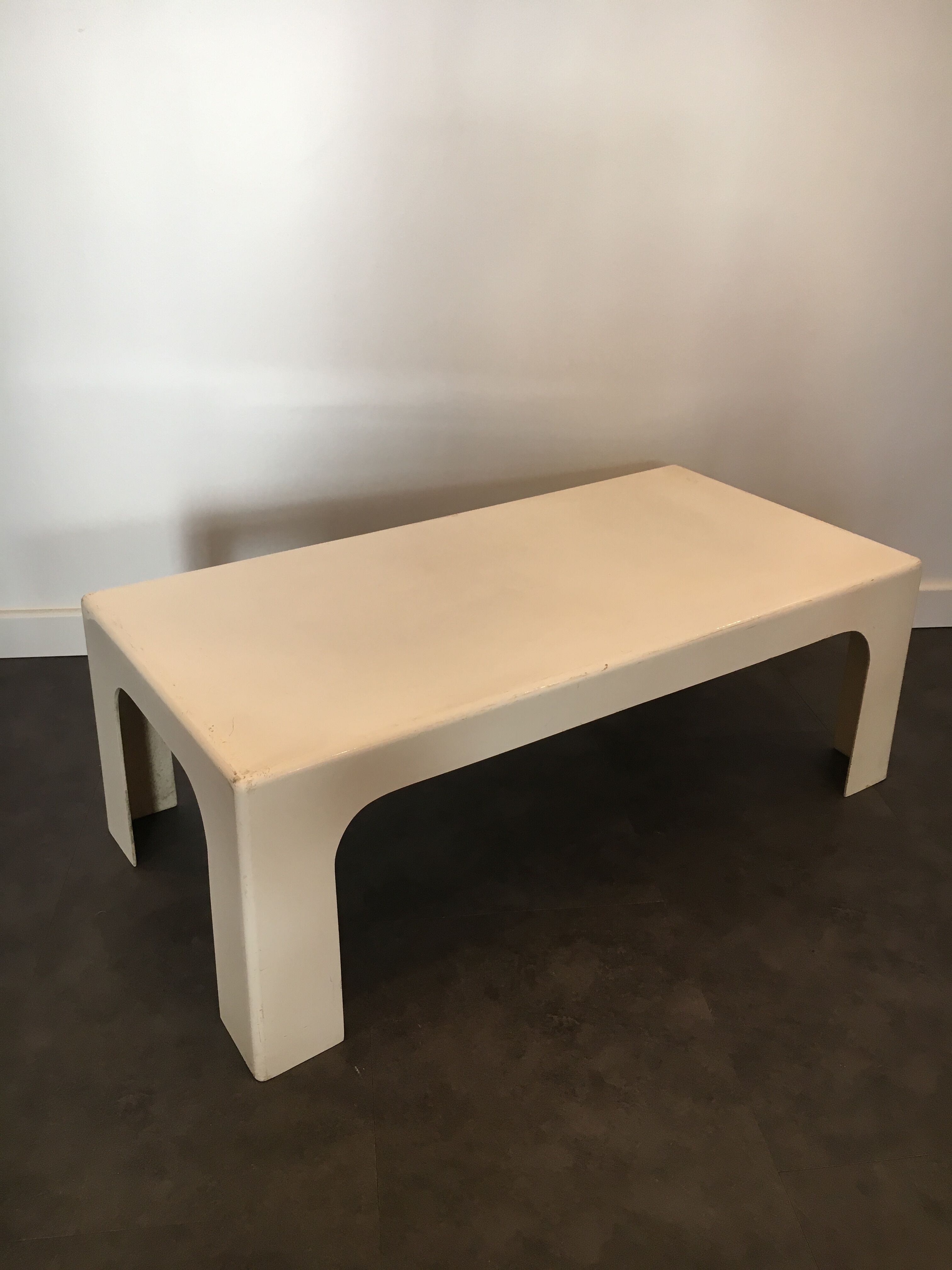 Fiber coffee table edited by Paulus in the 1970's