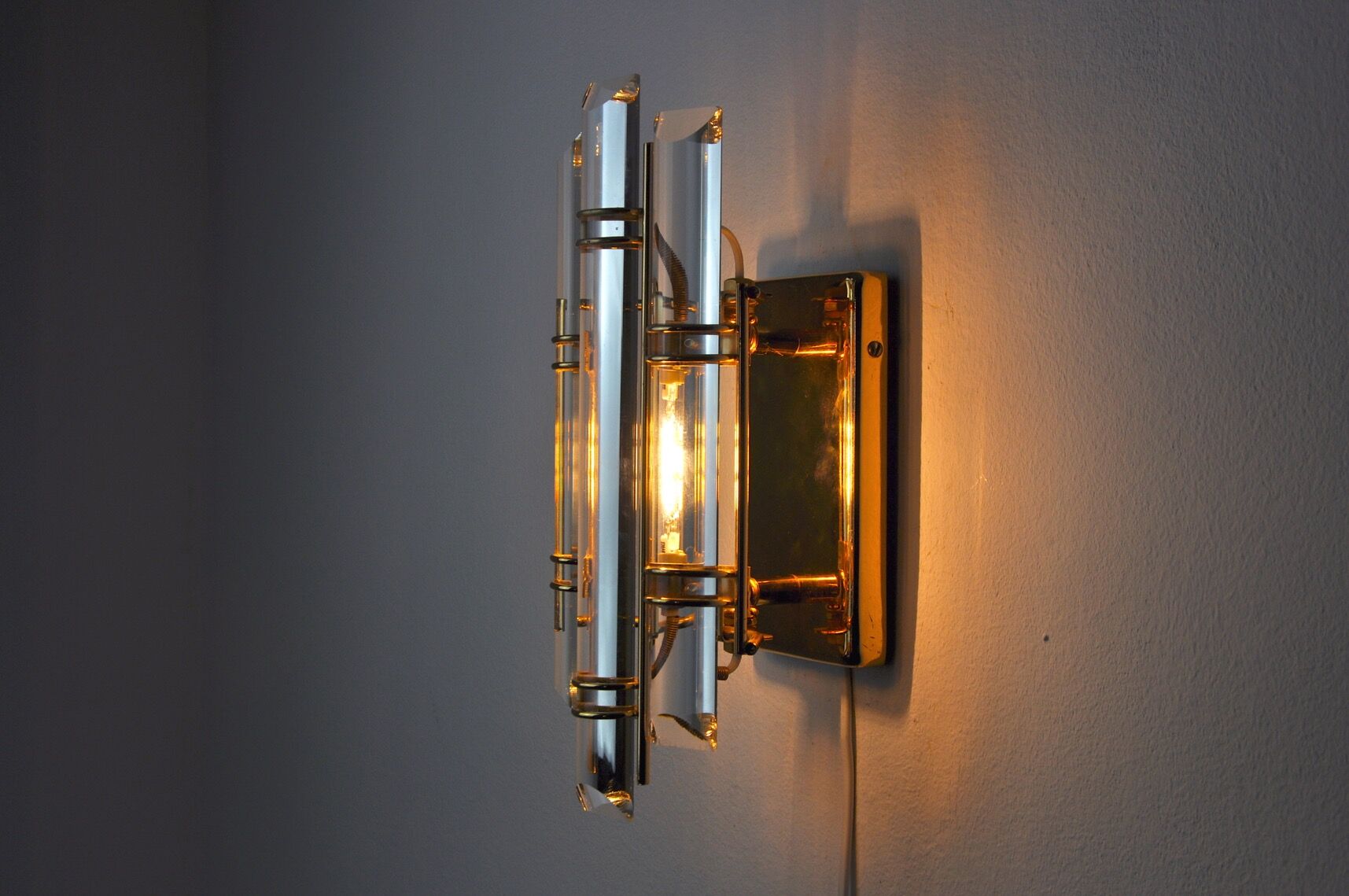 Triedi Murano sconce, Italy 1970
