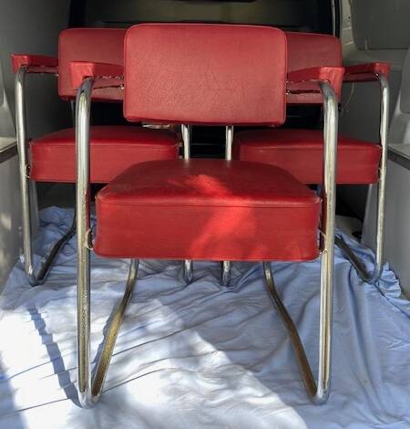 3 fauteuils de bureau