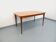 Rectangular dining table in vintage Scandinavian style from the 50s and 60s, made of teak.
