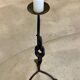 Mid-century brutalist candle holder