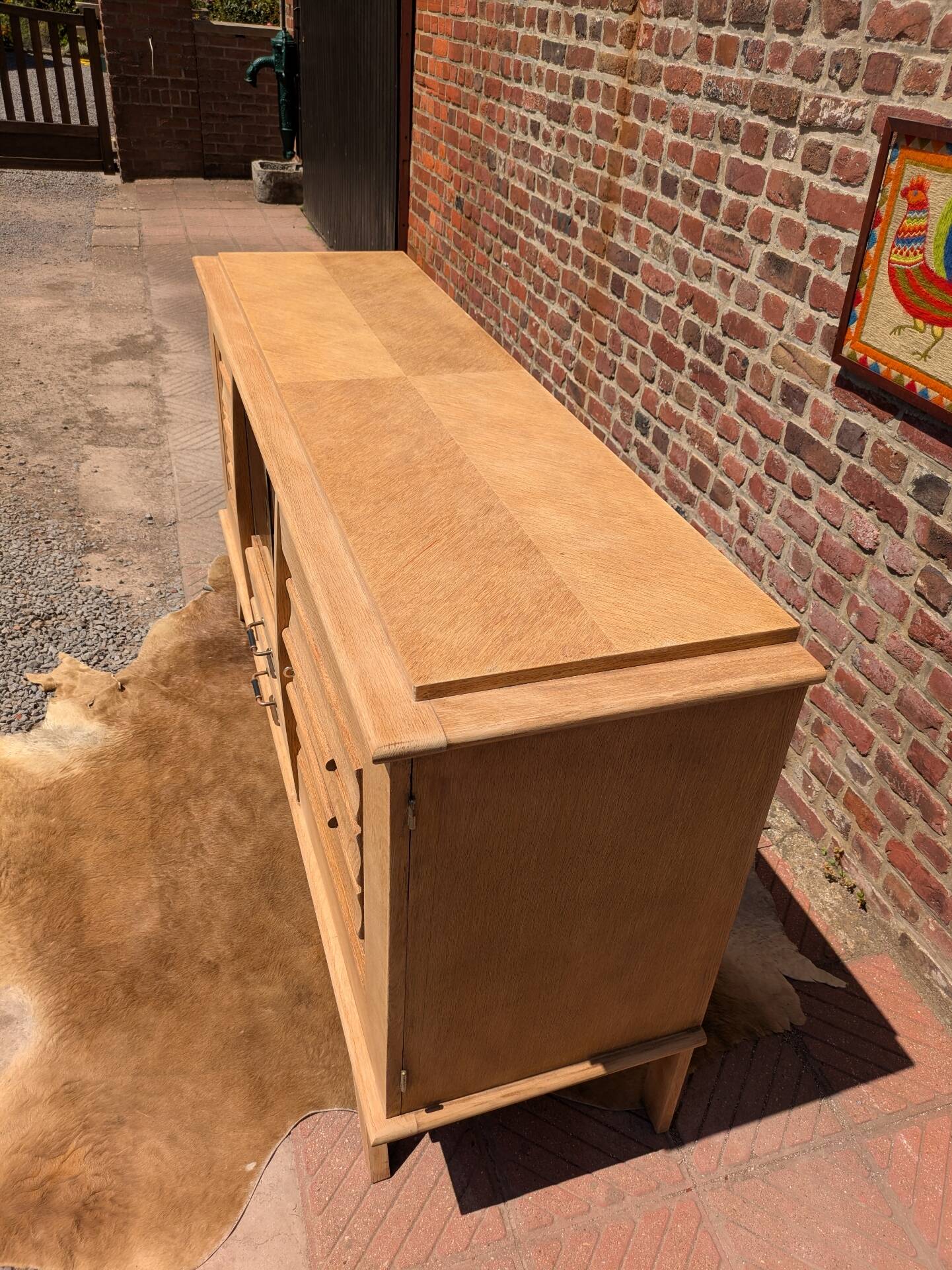 Vintage oak sideboard