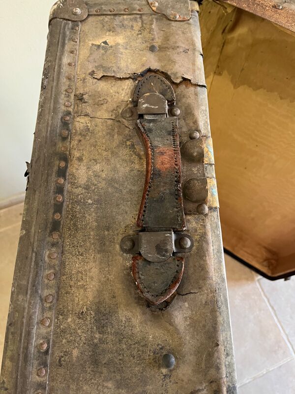 Grande malle de voyage début XXeme