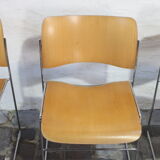 Model 40/4 stacking chairs by David Rowland for Howe, Denmark 1964