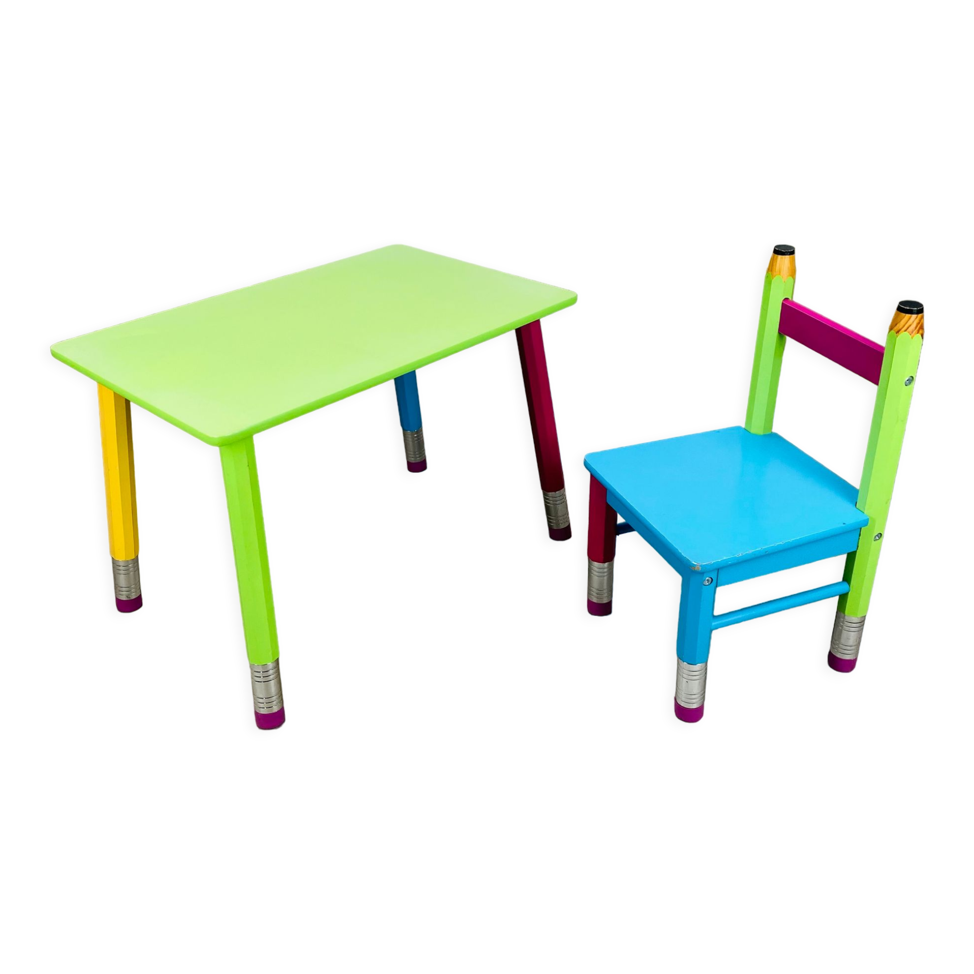 Pierre Sala desk and pencil chair for children