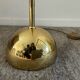 Vintage brass counterweight floor lamp