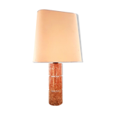 Lampe en aluminium et résine, 1970
