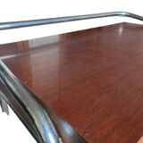 Chrome tubular desk from the 50s and 60s