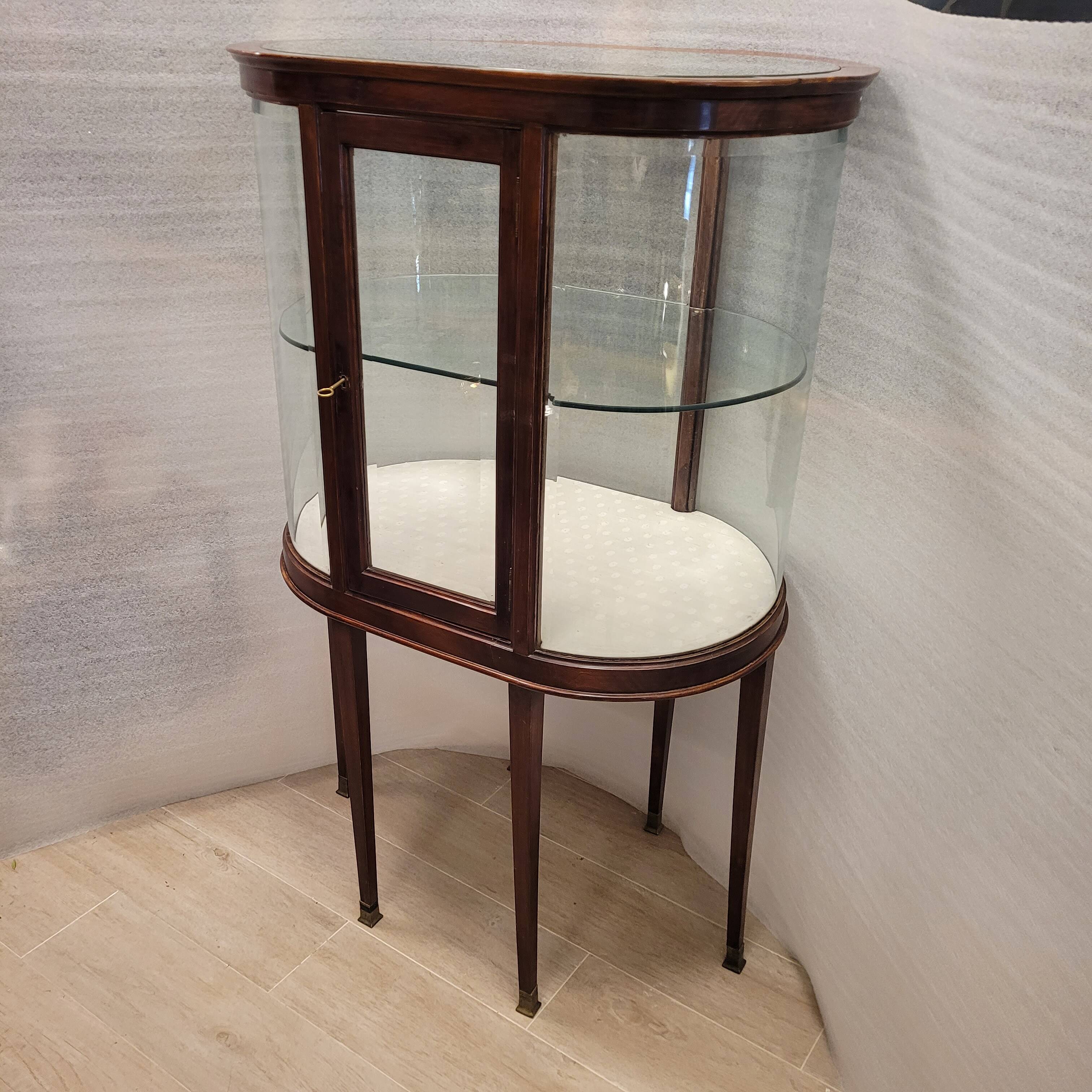 Vitrina, madera de caoba, style Eduardiano, pp. s. XX - Inglaterra