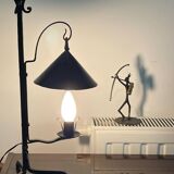 Brutalist modernist lamp