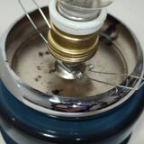 Lámpara de mesa metálica. España, 1960s.