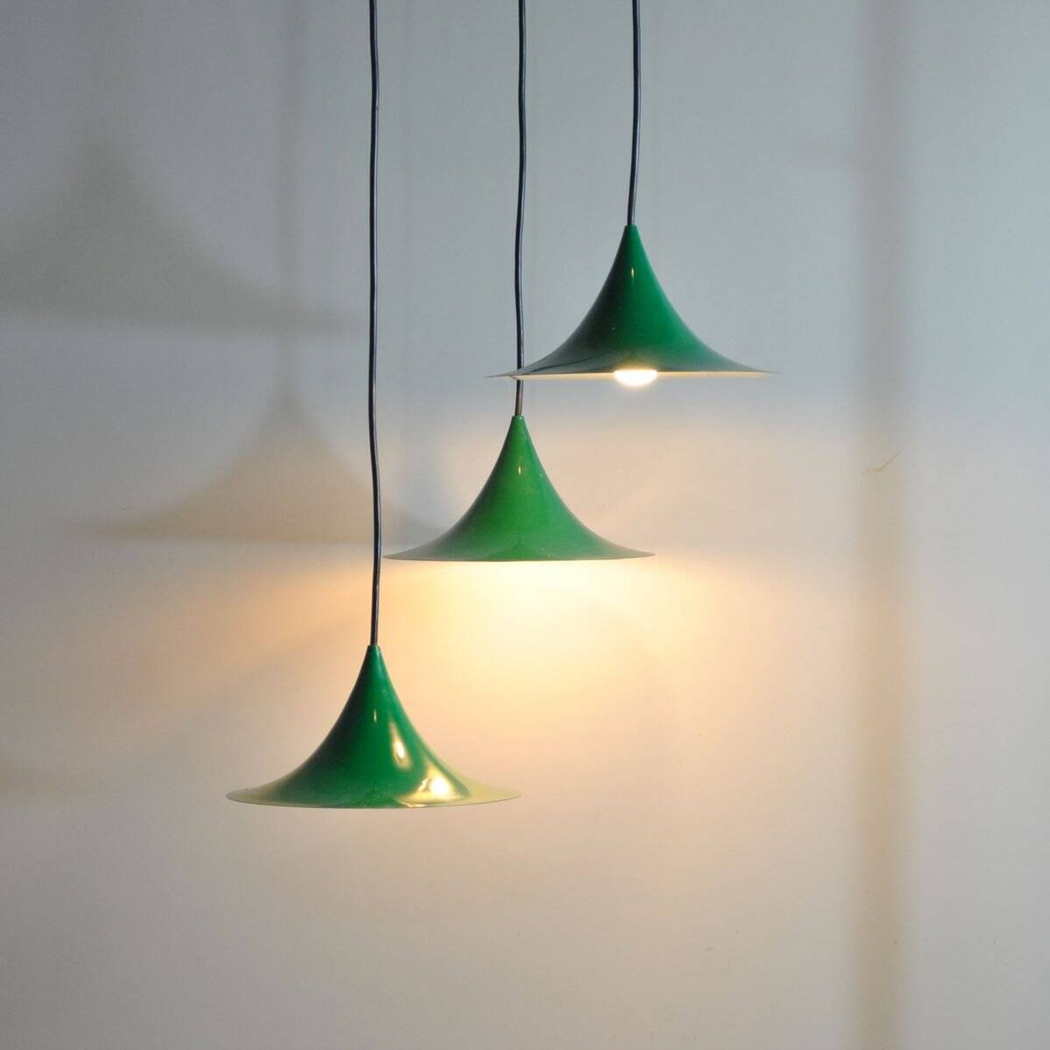 Small ceiling lamp by Fog & Mørup, 1960s, set of 3