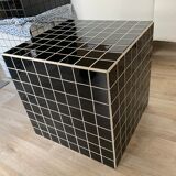 Cube tiled mosaic
