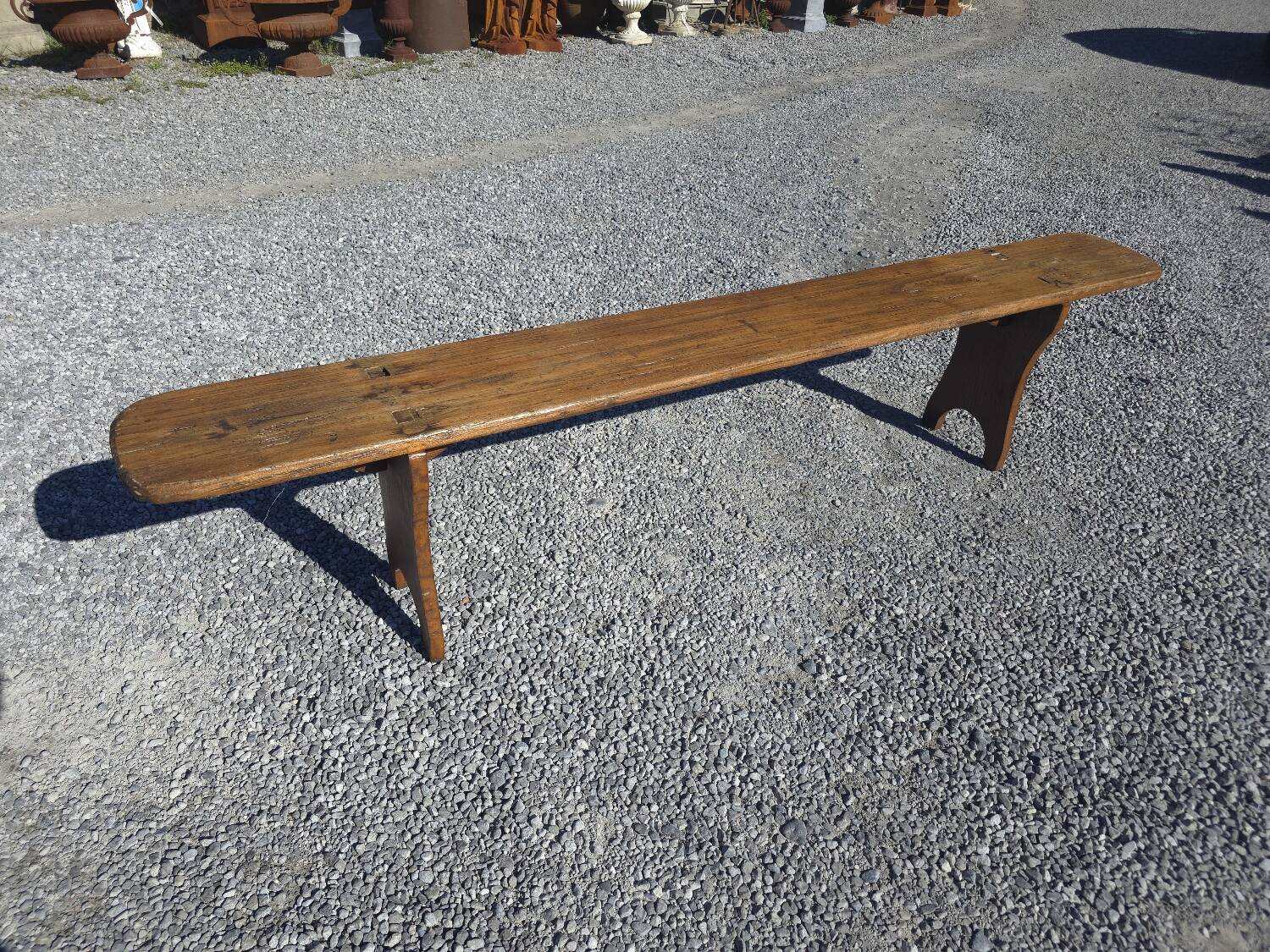 Banc de ferme en sapin