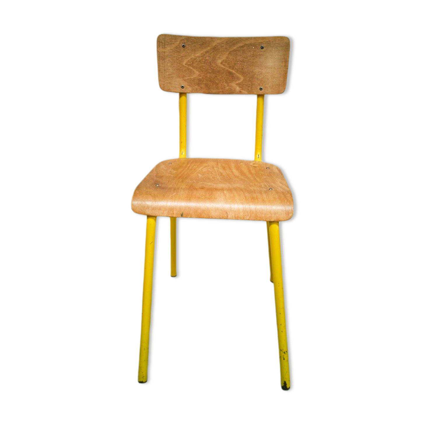Yellow school chair
