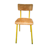 Yellow school chair