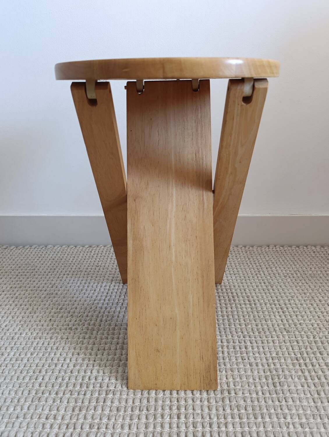 "Suzy" folding stool by Adrian Reed – vintage British design