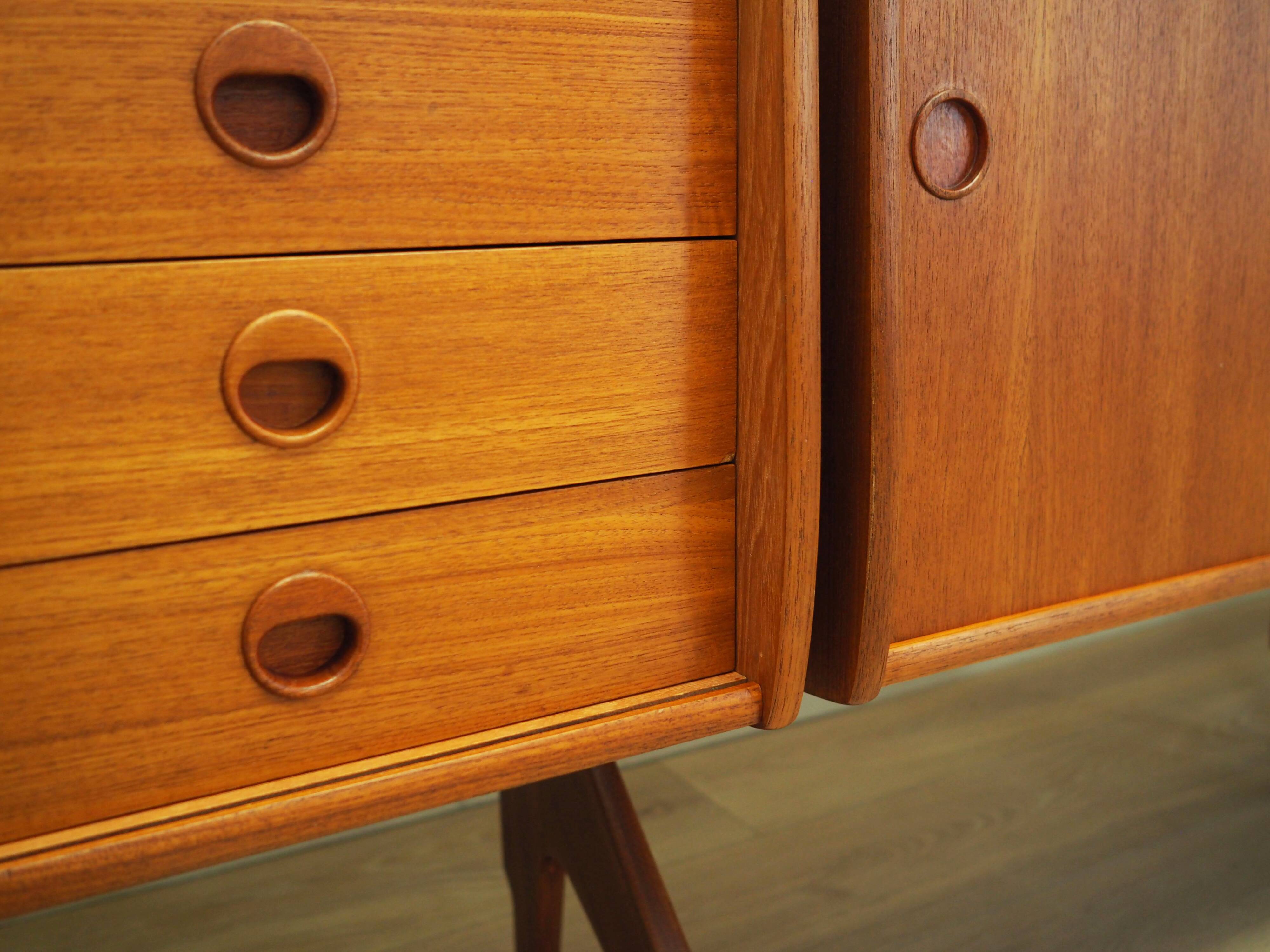 Teak system bookcase, Norwegian design, 1960s, production: Blindheim Mobelf