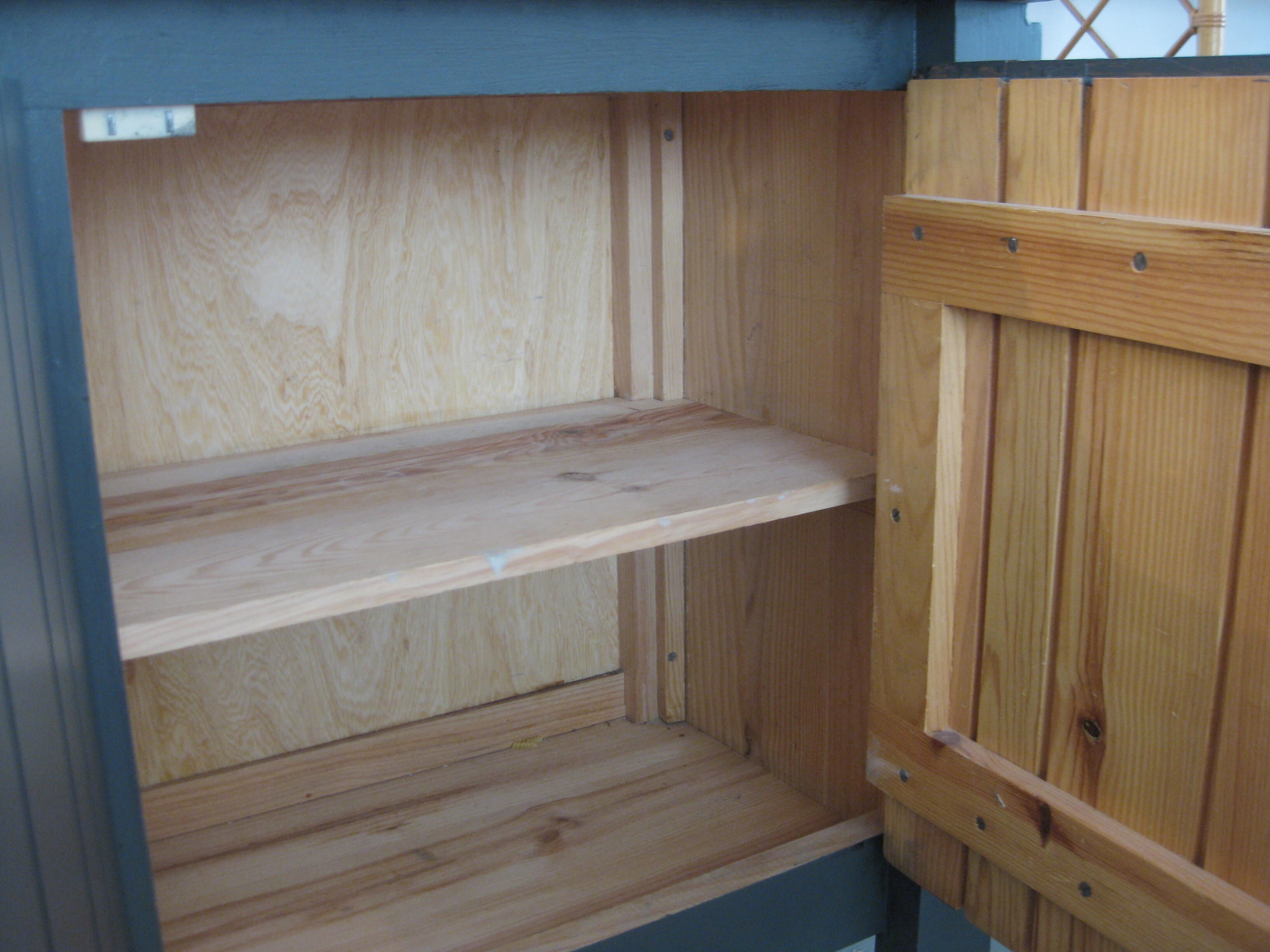 Grey vintage sideboard