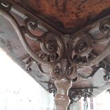 Bistro table marble top 145.5 cm