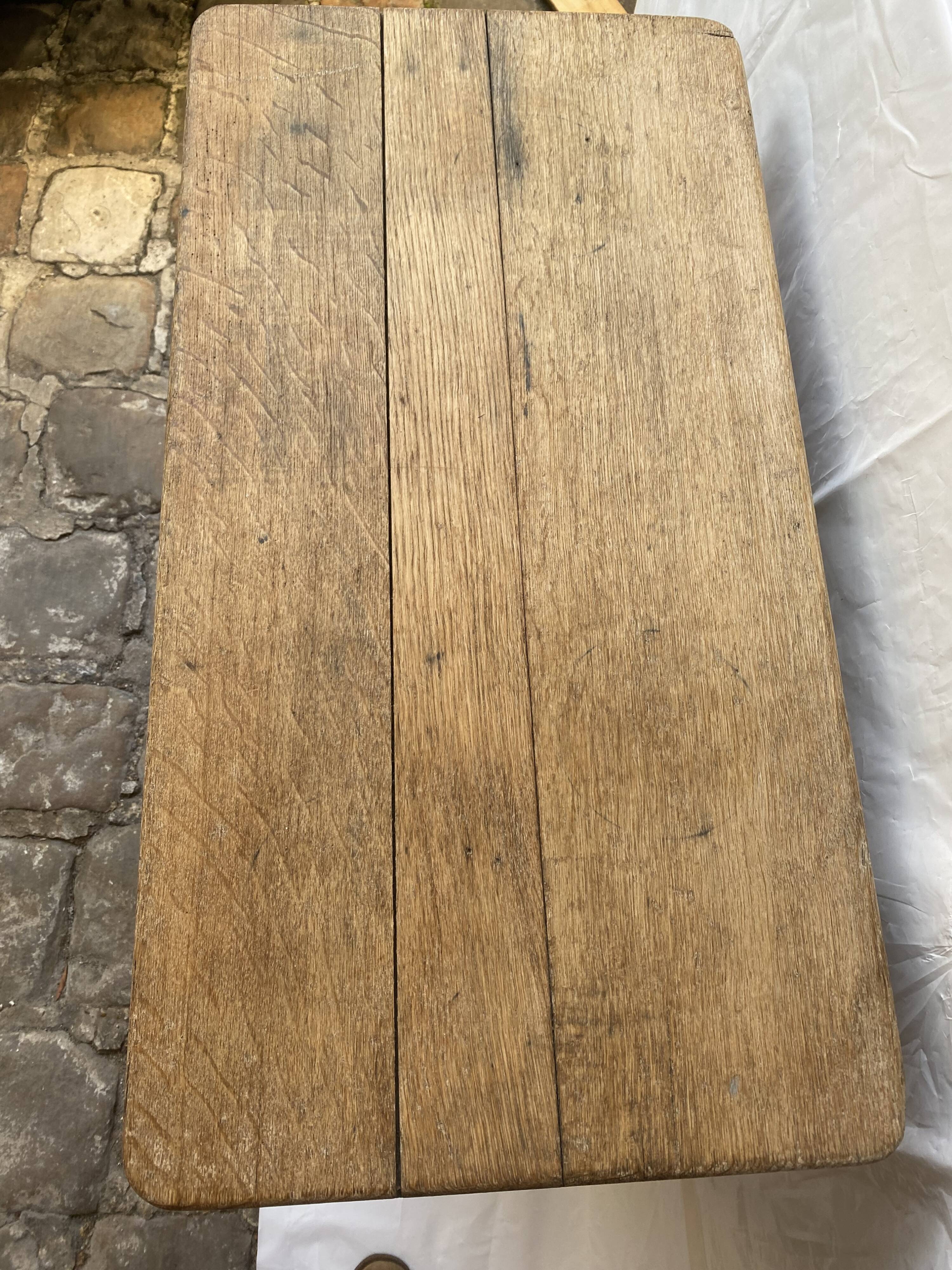 School desk or old bistro table