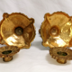 Pair of old candlesticks in Gilded Bronze ---- Signed!