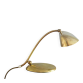 Lampe de piano JBS, laiton poli et brossé, années 1960