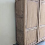 Solid elm wardrobe