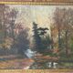 Signed landscape from the beginning of the 20th century