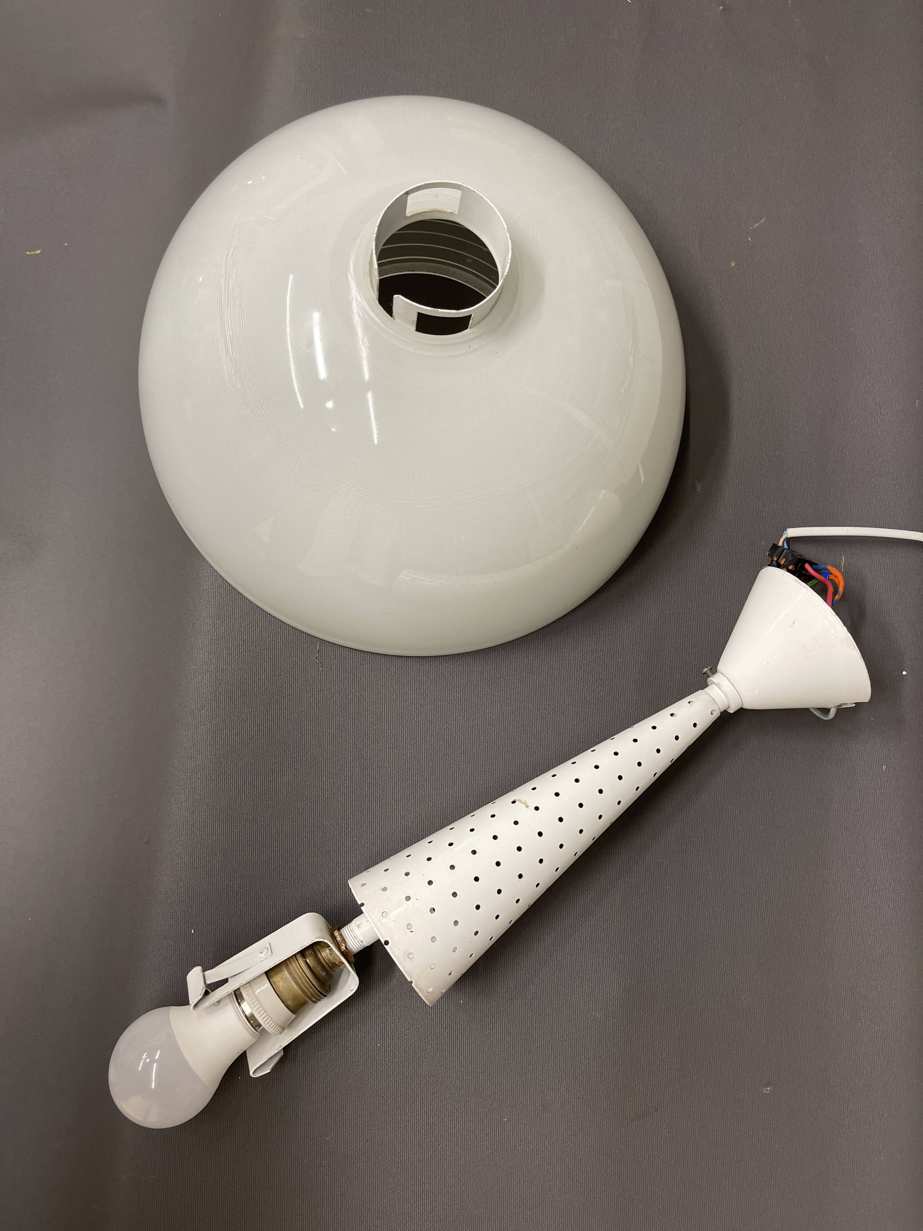 Holophane industrial chandelier