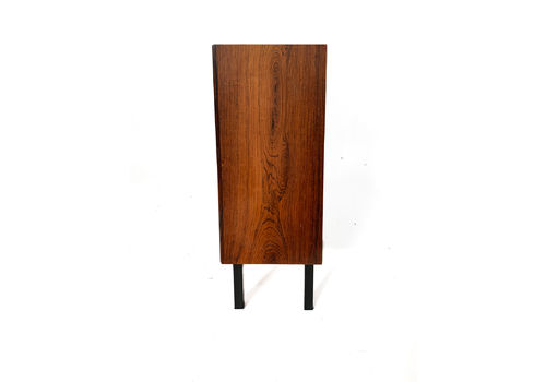 Rosewood Bookcase Solid Frame, Hellerup, Denmark 1960s