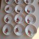 Lot of 12 old Rose Mai plates