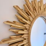 Gold color mirror