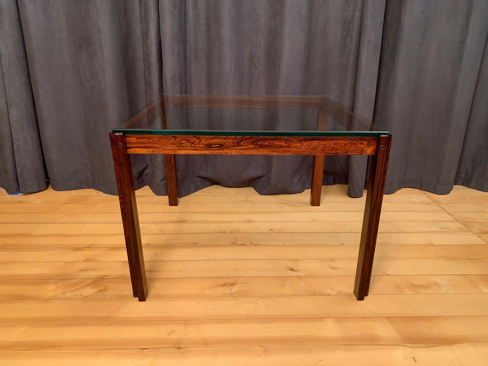 Coffee table rosewood, Denmark, 1970s