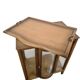Vintage wooden bar cabinet / display case / shelf